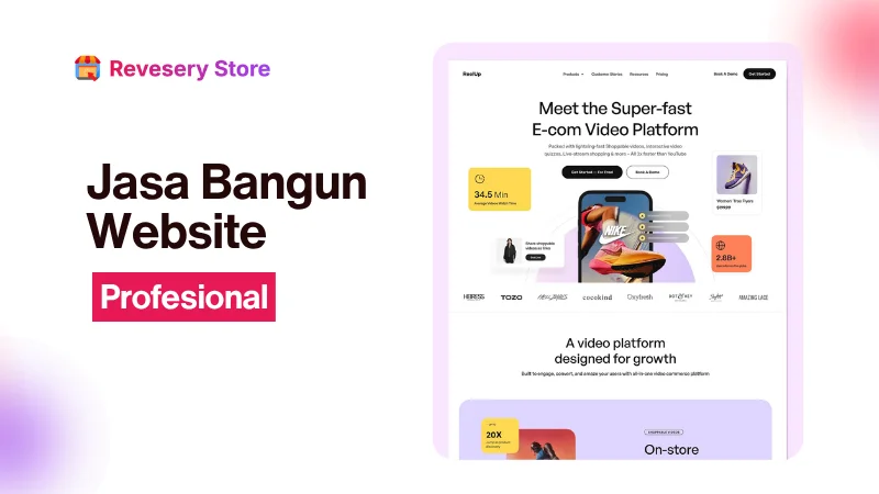 Jasa Pembuatan Website Profesional - Company Profile, Sekolah & UMKM